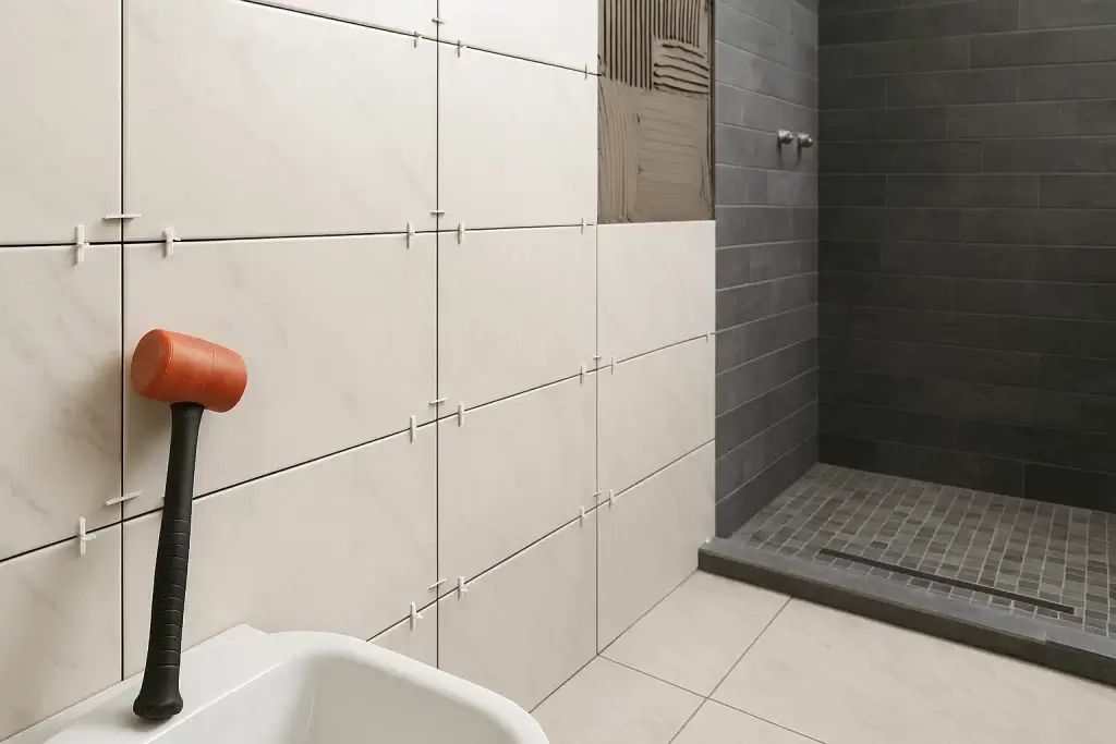 Alicatado de baño en León